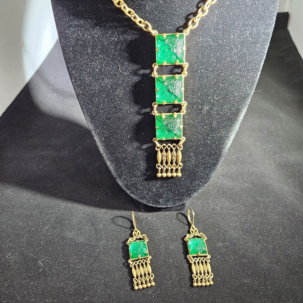 CAbi Lagoon Necklace and Earring Set